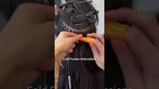 Do you like cold fusion hair extensions？ [upl. by Mackey]