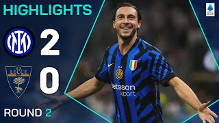 INTERLECCE 20  HIGHLIGHTS  Champions secure first win of the season  Serie A 202425 [upl. by Naarah]