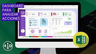 ¡PLANTILLA EN EXCEL PARA ANALIZAR ACCIONES  EL MEJOR DASHBOARD AUTOMATIZADO [upl. by Rodger]