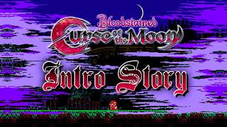 Bloodstained Curse of the Moon OST  Intro Story The Mooncursed man Zangetsu [upl. by Amliw]