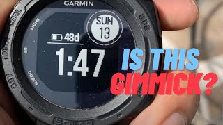 Is Garmin Instincts SOLAR Charging a GIMMICK Lets find out [upl. by Billmyre17]