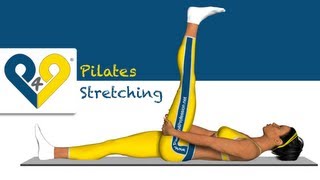 Pilates ćwiczenia  Wydłużanie tylnych mięśni uda [upl. by Sulamith963]