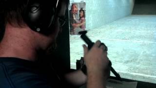 Home made single shot AR15 pistol range test [upl. by Collbaith798]