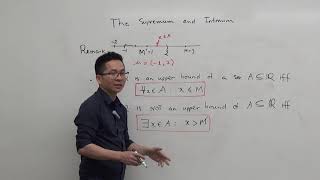 Supremum amp Infimum  Part 2  Supremum Remarks amp Propositions  Epsilon Characterization [upl. by Leontina]