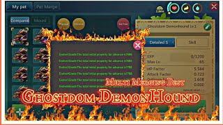 New MergeGhostdom DemonhoundBest TutorialUtopia Origin [upl. by Allesiram315]