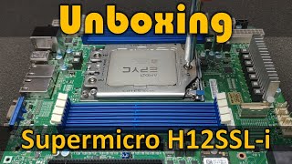 Supermicro H12SSLi Motherboard with EPYC 7443P 24core CPU amd epyc supermicro server [upl. by Animas286]