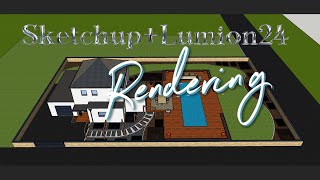 SketchUp  Lumion Realistic Render [upl. by Sucramrej]