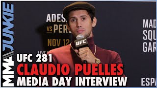 Claudio Puelles Excited To Take Shine Off Dan Hooker In Main Card Opener  UFC 281 [upl. by Gilliette396]