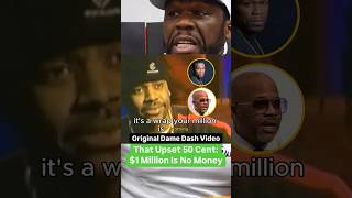 Original Dame Dash Video That Upset 50 Cent 1 Million Is No Money [upl. by Nede]