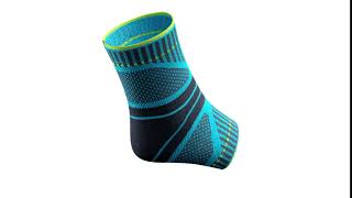 BAUERFEIND Sports Ankle Support Dynamic 3D Animation [upl. by Kennie]