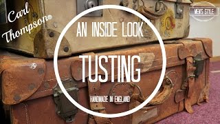 The Tusting Journey  Tusting Leather Goods  Made in England [upl. by Llerehc]