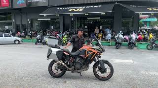 2019 KTM 1050 Adventure With box And Akraprovic For Sale Icity Motoworld [upl. by Nnaeel]