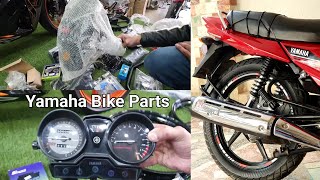 Yamaha Ybr 125G ybr ybz Dx After Market Parts Led Meter Rims Suspension [upl. by Gimpel393]