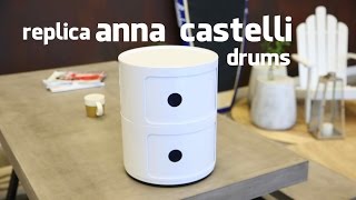 REPLICA ANNA CASTELLI DRUMS [upl. by Aissatan169]