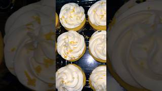 Lemon Cupcakes Stuffed with lemon curd and a cream cheese frosting popup cupcakes curd bake [upl. by Artenehs]