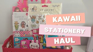 Kawaii Stationery Haul 🎀  Cutest Finds for Your Desk 😍✨ [upl. by Panayiotis113]