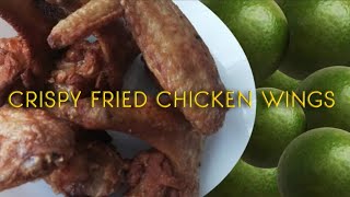 SIMPLE amp EASY MARINADE CRISPY FRIED CHICKEN WINGS KRRT [upl. by Nela]