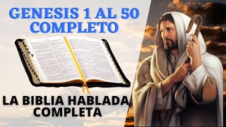 GENESIS COMPLETO LA BIBLIA HABLADA EN ESPAÑOL COMPLETA [upl. by Lindley]