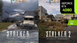 STALKER 2 vs Original STALKER Trilogy  GraphicsPerformance Comparison  RTX 4080 [upl. by Grubb]