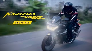 Hero Karizma XMR 210 First Ride Review And Top Speed check [upl. by Peednas]