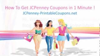 How To Get JCPenney Coupons in 1 Minute [upl. by Gaidano]