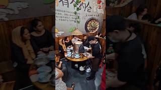 Chinese hot pot 😋  PART II  China daily vlog series  drkid minivlog [upl. by Aratnahs38]