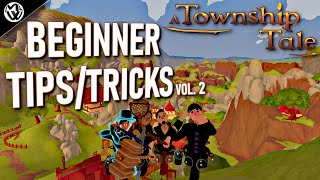 Getting Started In A Township Tale Vol 2  Wood Ore Cooking amp More  Oculus Quest 2 VR MMO RPG [upl. by Novel]