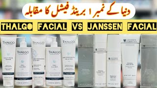 Thalgo Whitening Facial Vs Janssen Whitening Facial Review  Both Facials Are Competitive [upl. by Glaudia]