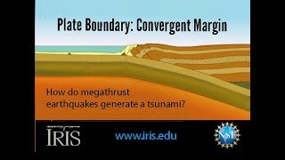 Convergent Margin—Subduction to Tsunami Educational [upl. by Sioux]