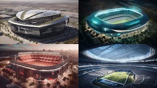 NFL Stadiums by AI  TFC Stadiums [upl. by Derman]