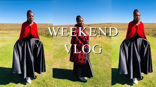 weekendvlog  I DID MY BRAIDS  NDEBELE GIFTING CEREMONY  southafricanyoutuber [upl. by Jeromy]