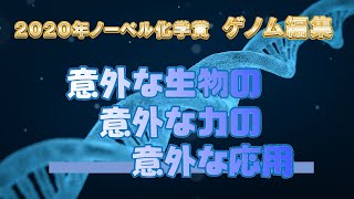 2020ノーベル化学学賞までの道 意外な生物の意外な力の意外な応用 ゲノム編集 [upl. by Anirroc]