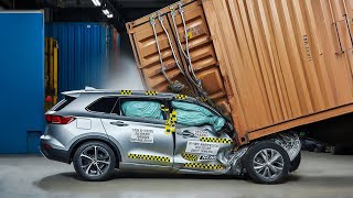 CAR VS TRUCK CRASH TEST top10 [upl. by Eba]