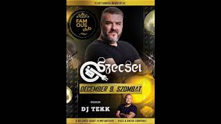 Dj Szecsei  20171209  Club Famous Mátészalka  Saturday [upl. by Shirline430]