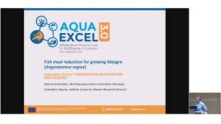 AQUAEXCEL30 Brokerage Event  Aquaculture Europe 2023 Ramon Fontanillas [upl. by Acisset582]