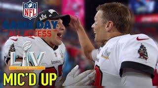 Super Bowl LV Micd Up  quotThis is What We Do Two Tuddiesquot  Game Day All Access 2020 [upl. by Petuu]