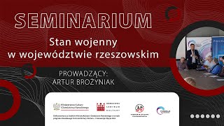 Seminarium Stan wojenny w województwie rzeszowskim” [upl. by Ailana]