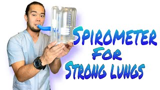 How to use an Incentive Spirometer  Pulmonary Rehabilitation [upl. by Assilim]