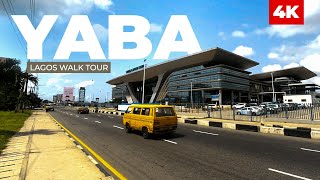 4k Lagos Yaba Ebute Metta Train Station Sabo Yaba and Jibowu Walk Tour [upl. by Annirok822]