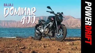 Bajaj Dominar 400  All you need to know  PowerDrift [upl. by Ecnadnac]