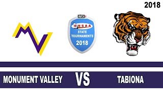 1A Girls Basketball Monument Valley vs Tabiona UHSAA 2018 State Tournament Quarterfinals [upl. by Cchaddie]