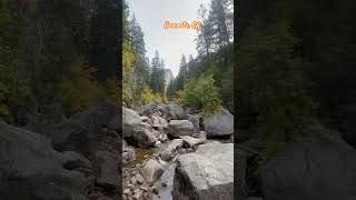 Yosemite Falls 202410 vernalfall misttrail hike travel [upl. by Asilef]