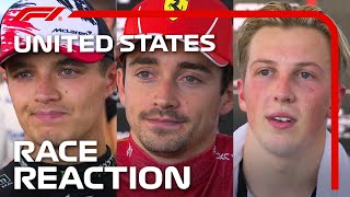 Drivers React After The Race  2024 United States Grand Prix [upl. by Wehttam]