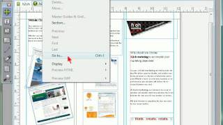 Browsing Menus in QuarkXpress 8 [upl. by Eiramlehcar]