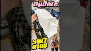 Update der SWT 100 BMW Motorrad GS  Heckkotflügel  Bremshebel  Heckrahmen  Federbein bmwgs [upl. by Ayik524]