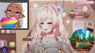 VTuber ASMR Pride Emote Coms 🏳️‍🌈  Comfy Coworking w Rain Sounds 🌧️  Stream VOD [upl. by Gonagle355]