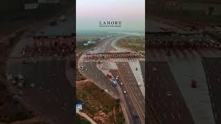 LAHORE MOTORWAY INTERCHANGE fypシ゚viral foryou travel unfreezmyaccout dontunderviewmyvideoviral [upl. by Ahsyak]