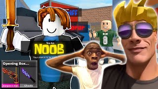 ROBLOX Murder Mystery 2 Funny Moments MEMES 11 [upl. by Enellek79]