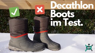 Decathlon 1399 € Winterstiefel im Test [upl. by Molahs]