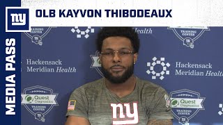 Kayvon Thibodeaux December football is the most important football  New York Giants [upl. by Nedyaj]